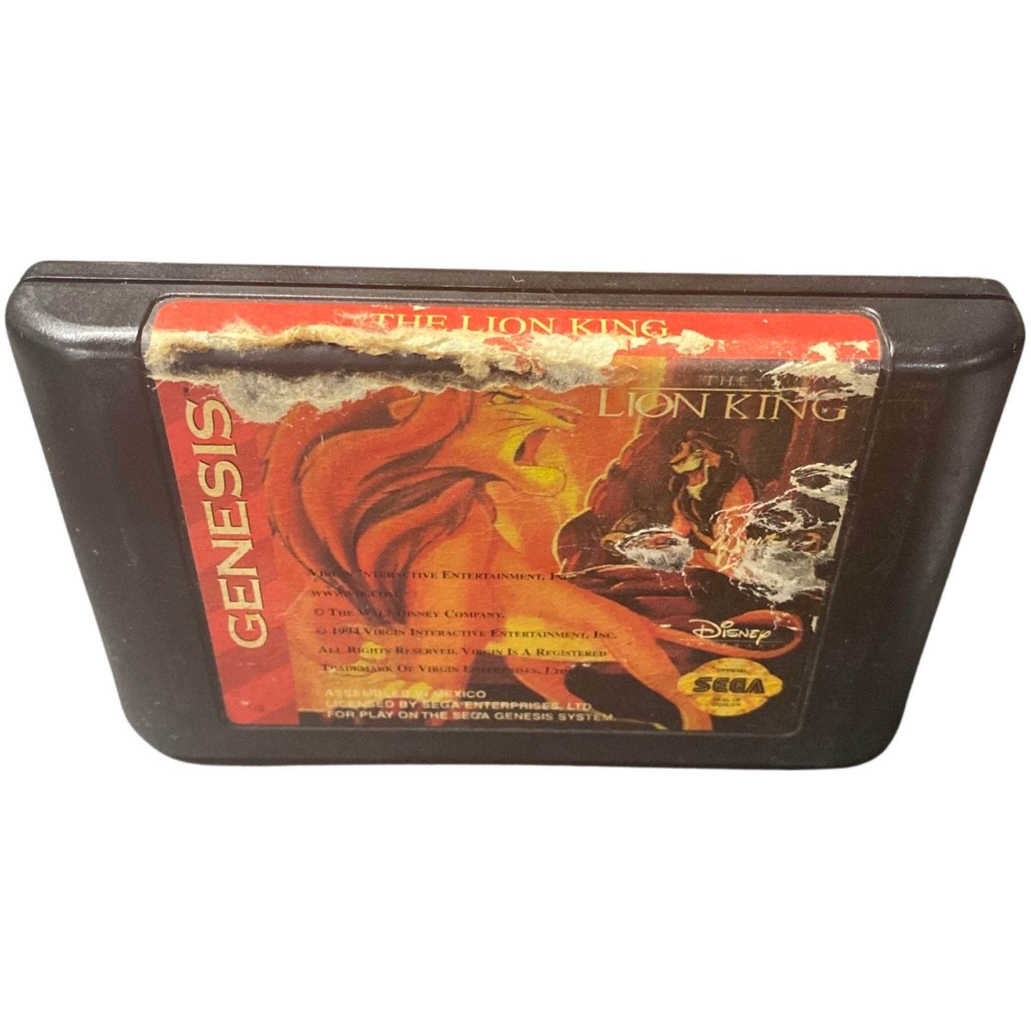 The Lion King - Sega Genesis - Imperfect