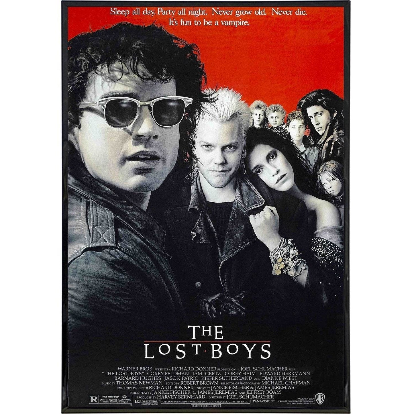 The Lost Boys Film Poster Print - Print Only