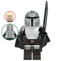 The Mandalorian Din Djarin & Darksaber Star Wars Lego Compatible Minifigure