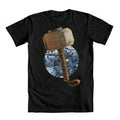 The Mighty Thor Thor's Hammer Comic Circle T-shirt