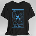 The Monk Tarot Card T-Shirt - Black / S