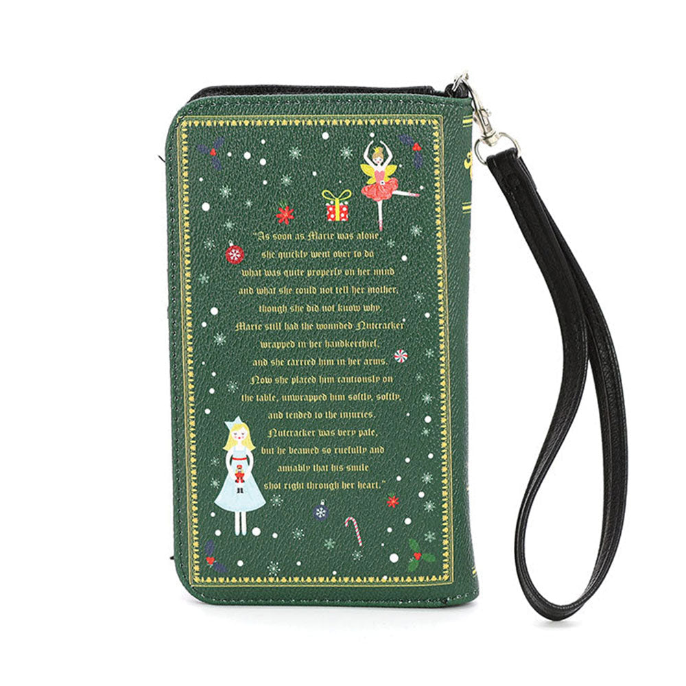 The Nutcracker Book Wallet Wristlet