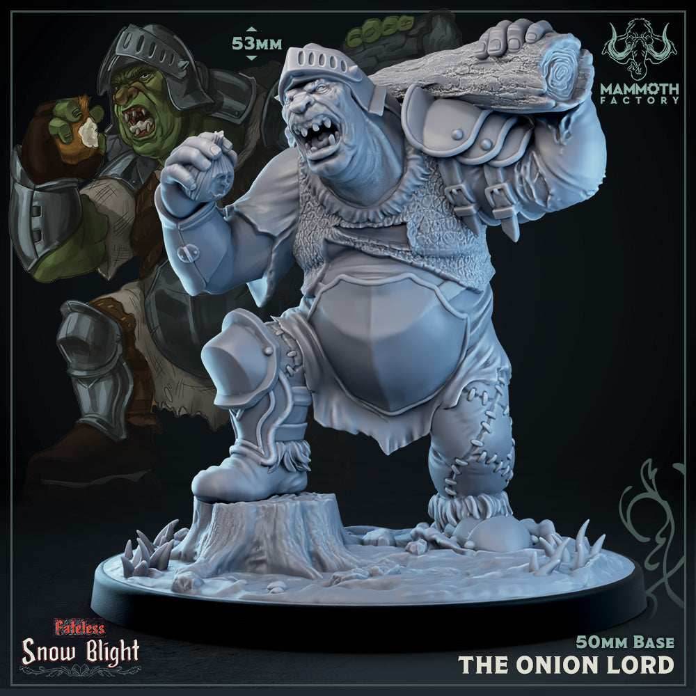 The Onion Lord (Male Ogre Knight) - 