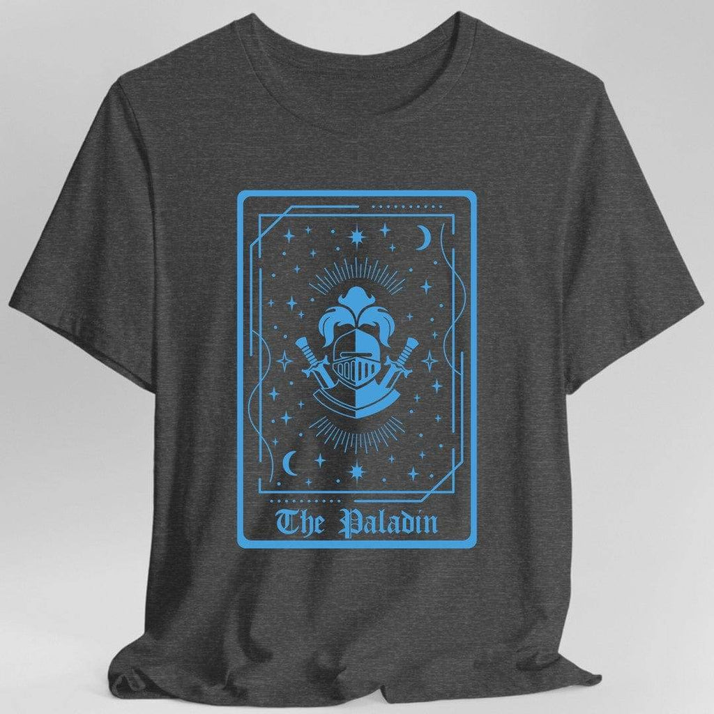The Paladin Tarot Card T-Shirt - Dark Heather / S