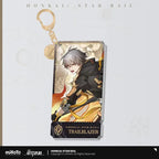 The Preservation Character Warp Artwork Acrylic Keychain Honkai: Star Rail