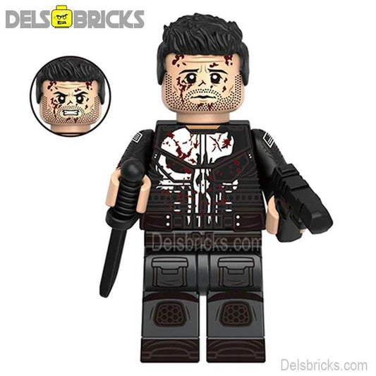 The Punisher Frank Castle from Daredevil Best Lego Minifigures Custom Toys - 