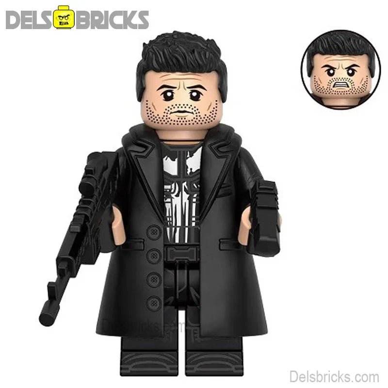 The Punisher Frank Castle Lego Minifigures Custom Toys 1 - 