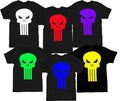 The Punisher Movie Skull Logo T-Shirt Tee - S / White