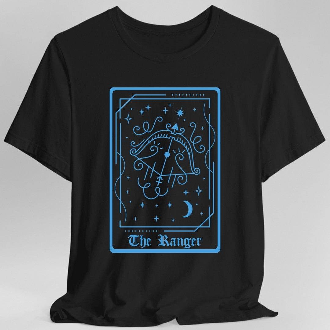 The Ranger Tarot Card T-Shirt - Black / S