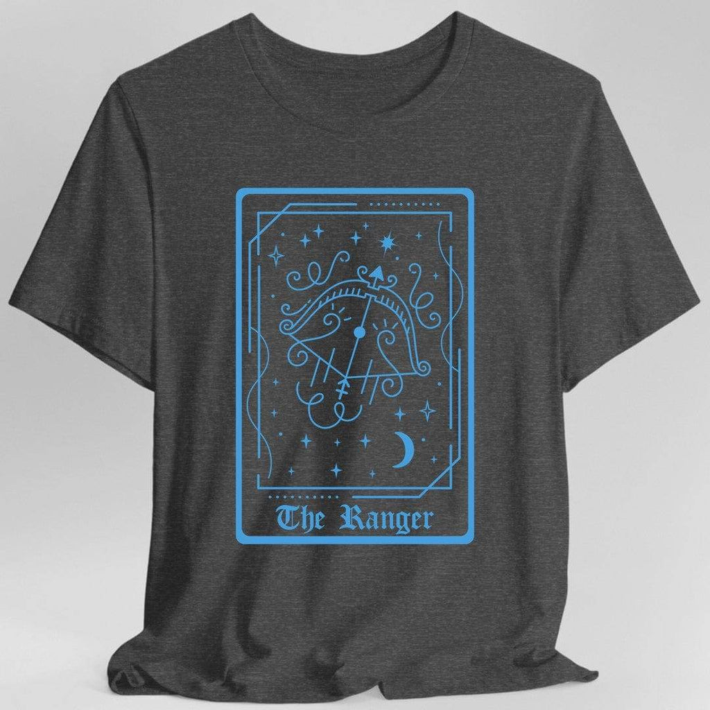 The Ranger Tarot Card T-Shirt - Dark Heather / S