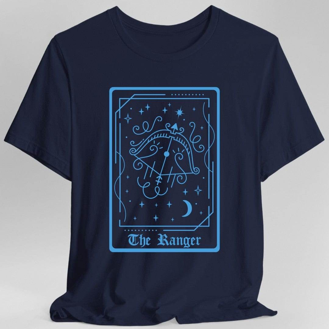 The Ranger Tarot Card T-Shirt - Navy / S