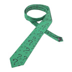 The Riddler Villain Tie Halloween Costume Accessory - 