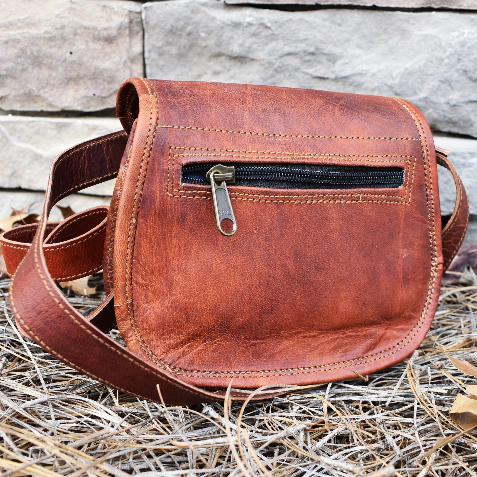 The Rogue Leather Satchel - Small (Tan)