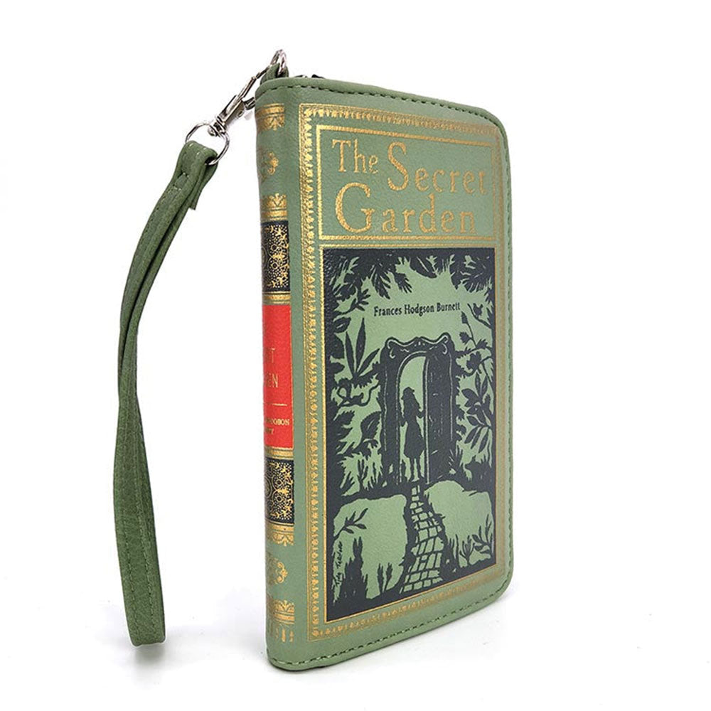 The Secret Garden Book Wallet Wristlet