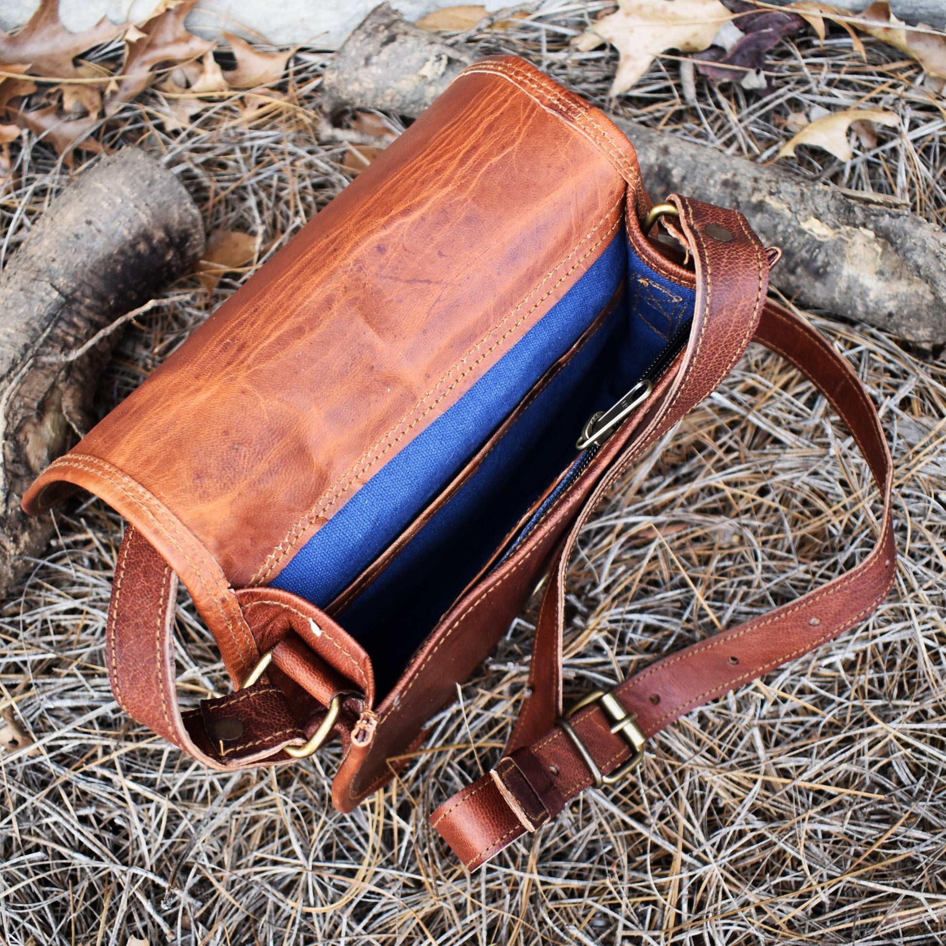 The Seeker Leather Satchel - Medium