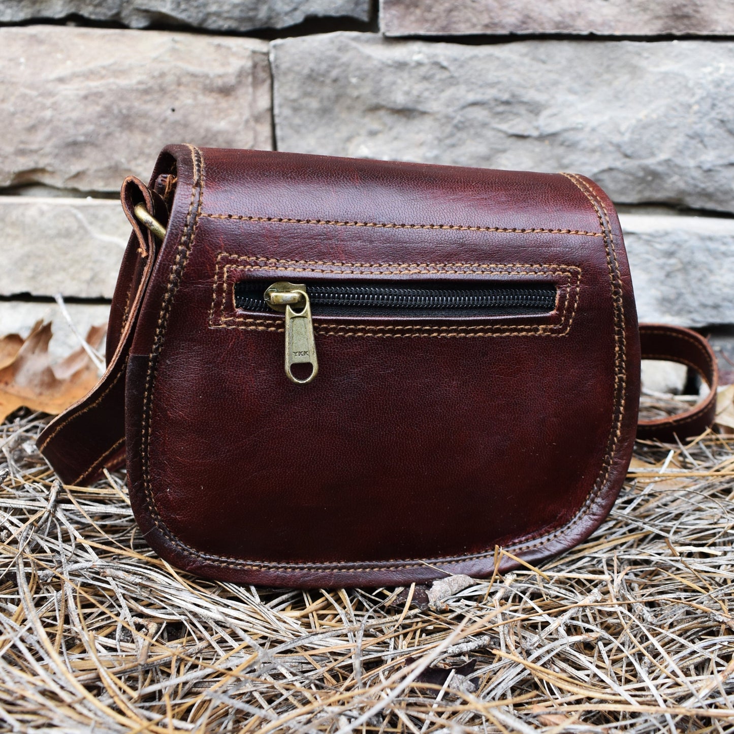 The Seeker Leather Satchel - Small