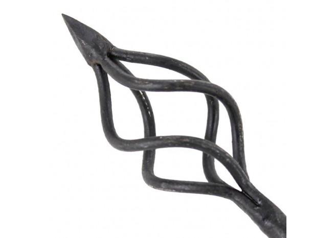 The Sizzling Archers Forged Iron Cage Fire Arrowhead-2