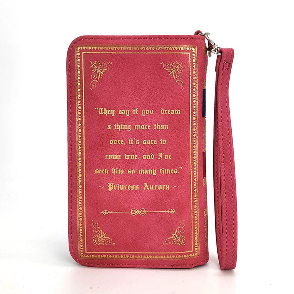 The Sleeping Beauty Book Wallet Wristlet