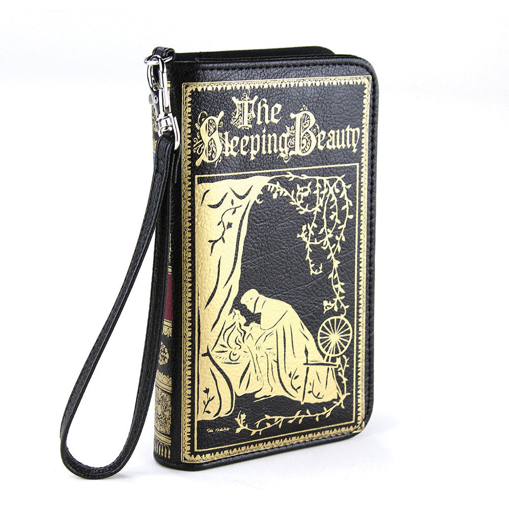 The Sleeping Beauty Book Wallet Wristlet