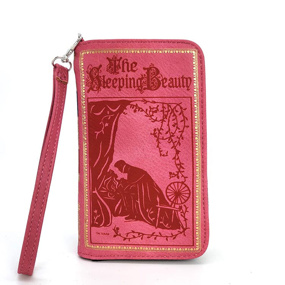 The Sleeping Beauty Book Wallet Wristlet