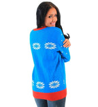 The Smurfs Papa Smurf As Santa Ugly Christmas Sweater - XS