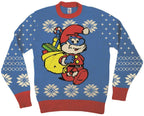 The Smurfs Papa Smurf As Santa Ugly Christmas Sweater - XS