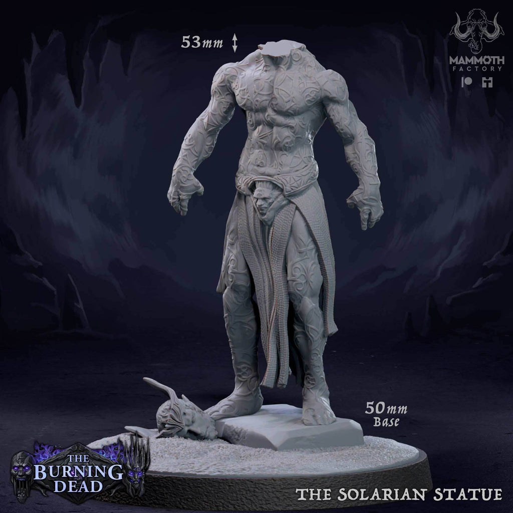 The Solarian (Living Statue / Golem) - Headless