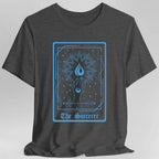 The Sorcerer Tarot Card T-Shirt - Dark Heather / S
