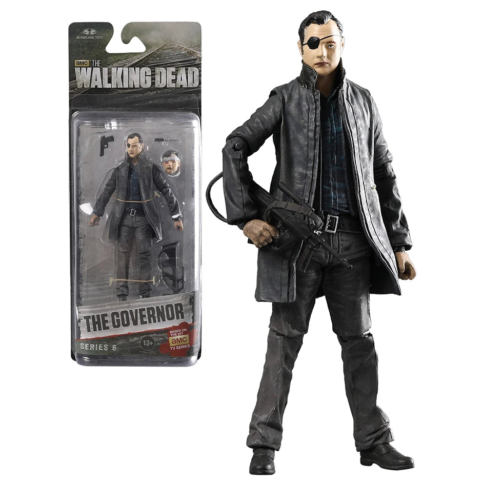 The Walking Dead Abraham Ford Bungee Walker Rick Grimes The Governor Michonne Collection Action Figure Toy Decoration Model