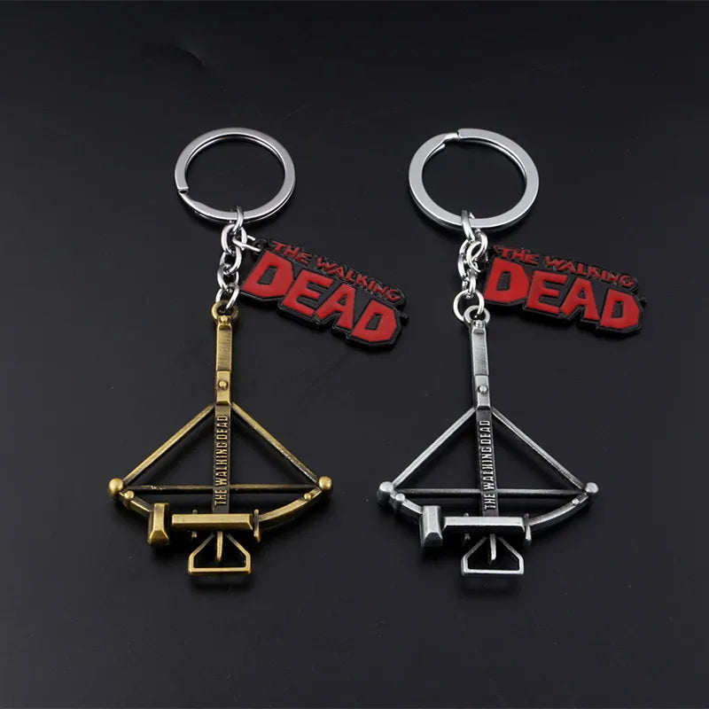 The Walking Dead Keychain Letter Logo Metal Pendant Key Chain For Men Car Keyring Jewelry Accessories