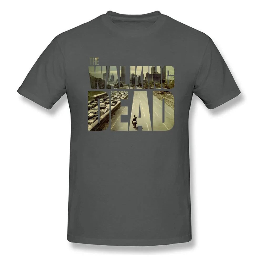 The Walking Dead logo t-shirts