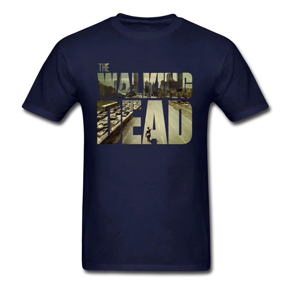 The Walking Dead logo t-shirts