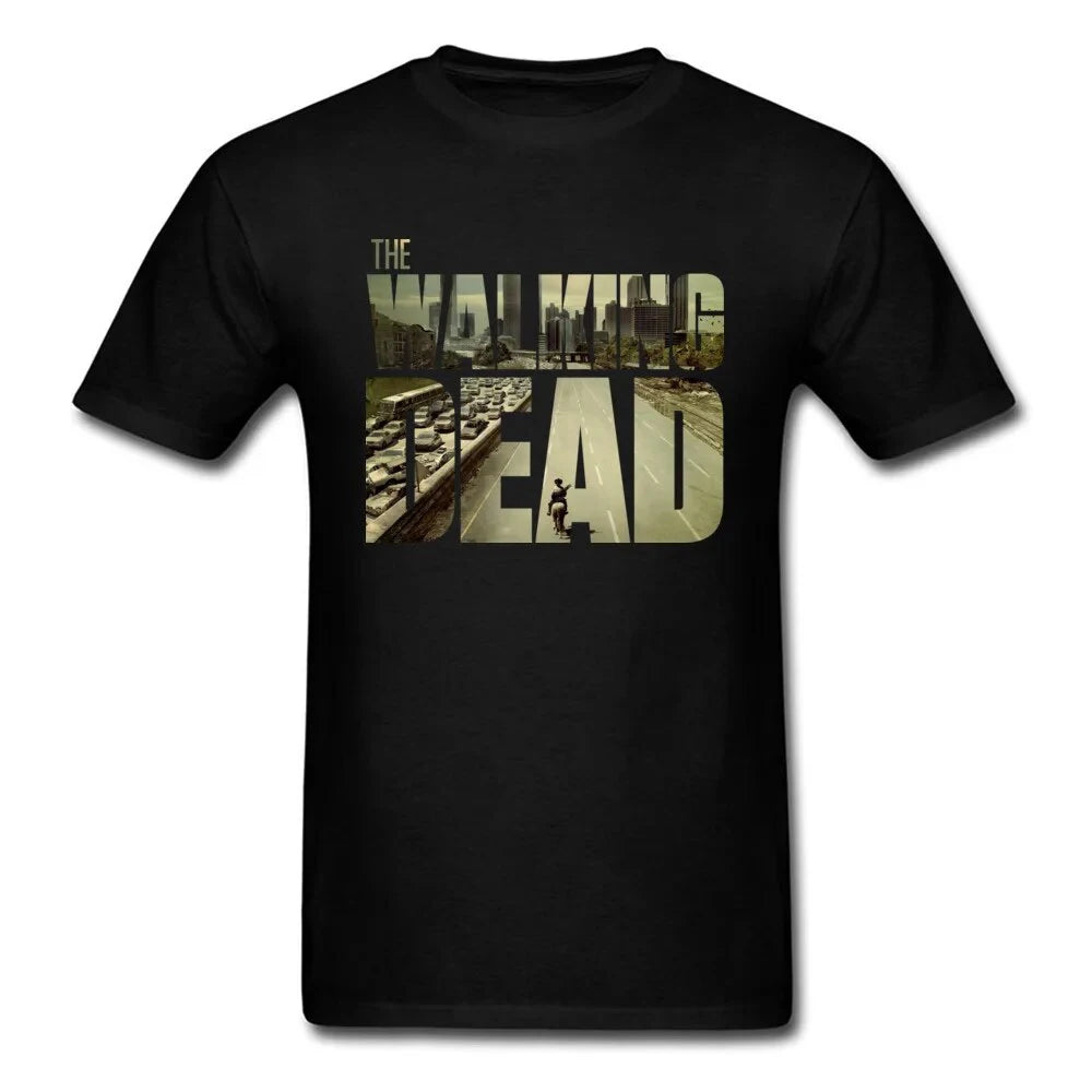 The Walking Dead logo t-shirts