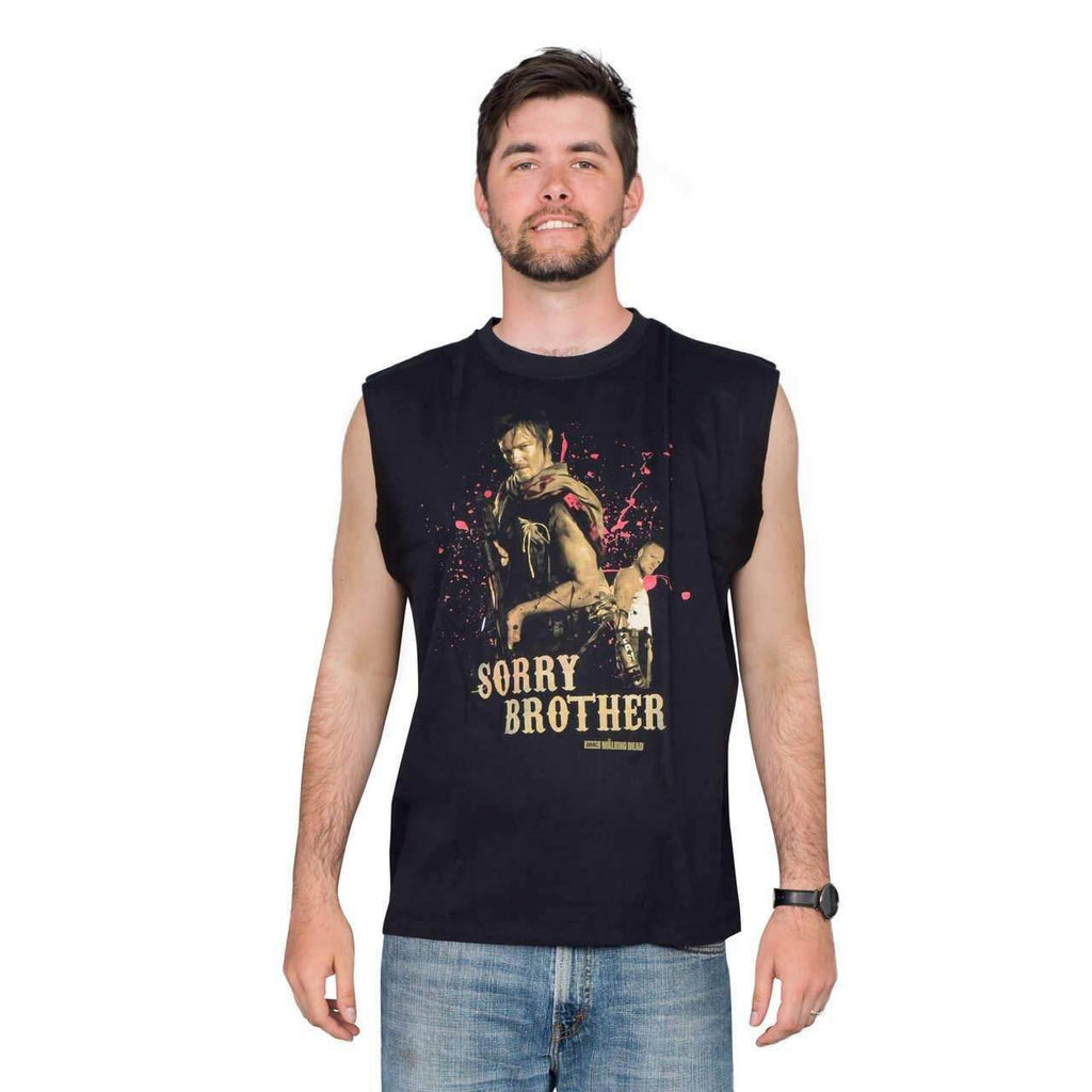 The Walking Dead Sorry Brother Tank Top T-Shirt - S
