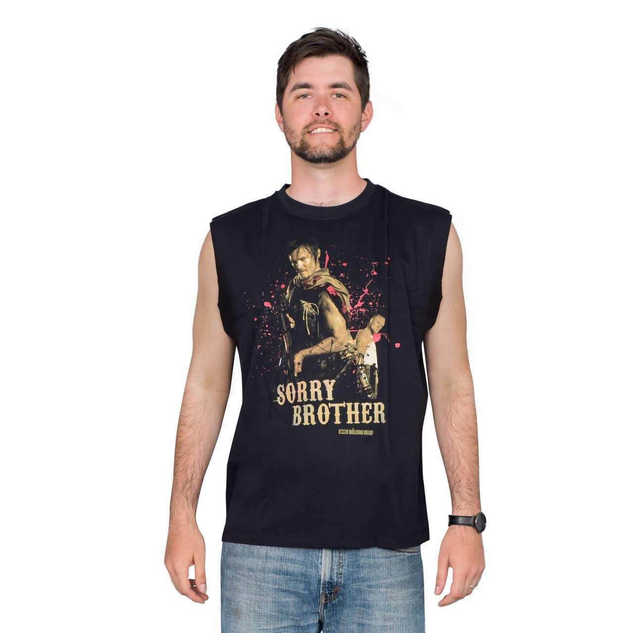 The Walking Dead Sorry Brother Tank Top T-Shirt - S