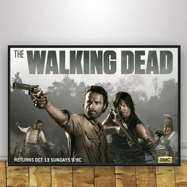 The Walking Dead The Comic Wall Art Paint Wall Decor Canvas Prints Canvas Art Poster Oil Paintings No Frame