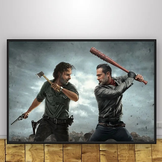 The Walking Dead The Comic Wall Art Paint Wall Decor Canvas Prints Canvas Art Poster Oil Paintings No Frame