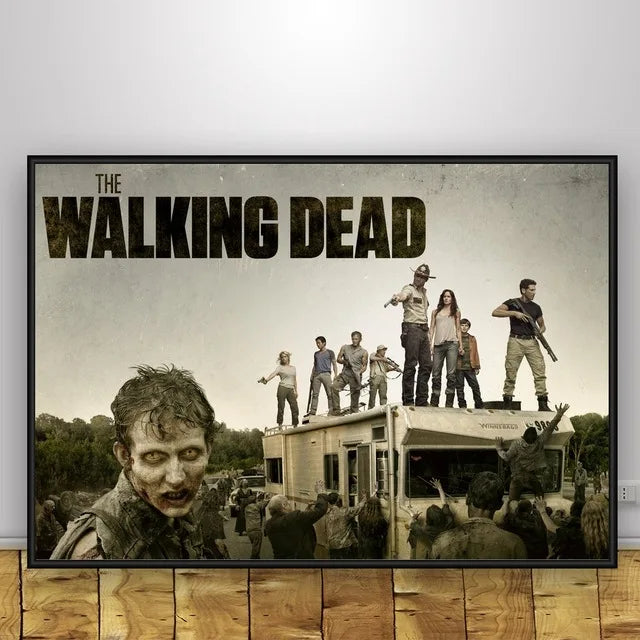 The Walking Dead The Comic Wall Art Paint Wall Decor Canvas Prints Canvas Art Poster Oil Paintings No Frame