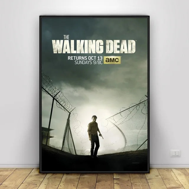 The Walking Dead The Comic Wall Art Paint Wall Decor Canvas Prints Canvas Art Poster Oil Paintings No Frame