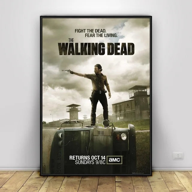 The Walking Dead The Comic Wall Art Paint Wall Decor Canvas Prints Canvas Art Poster Oil Paintings No Frame