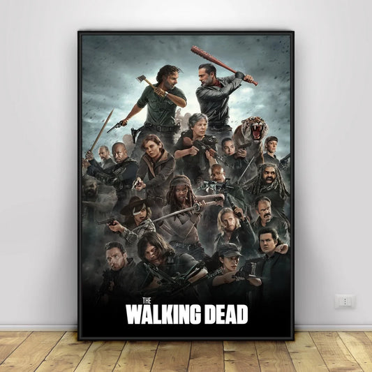 The Walking Dead The Comic Wall Art Paint Wall Decor Canvas Prints Canvas Art Poster Oil Paintings No Frame