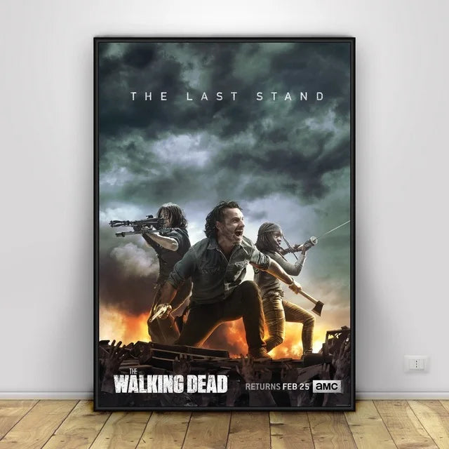 The Walking Dead The Comic Wall Art Paint Wall Decor Canvas Prints Canvas Art Poster Oil Paintings No Frame