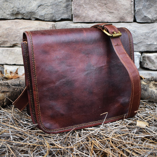 The Wanderer Leather Satchel - Medium