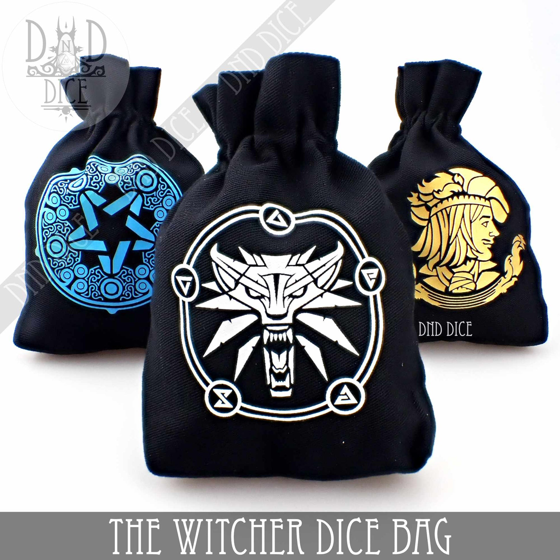 The Witcher - Dice Bags (3 Colors)