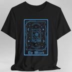 The Wizard Tarot Card T-Shirt - Black / S