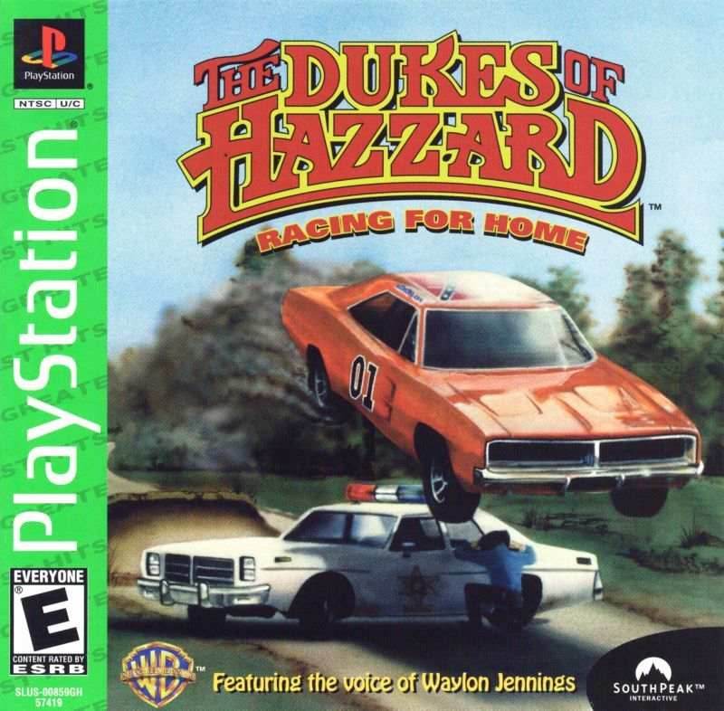 The Dukes of Hazzard: Racing For Home (Greatest Hits) (Playstation) - Game Only