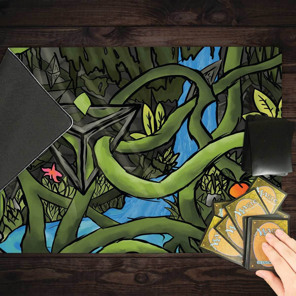Dragon's Eye Jungle Playmat - Standard Playmat / Plain
