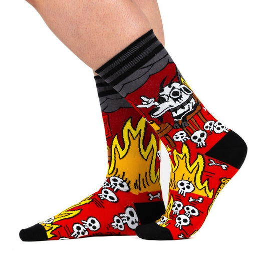 This is Brutal Crew Socks