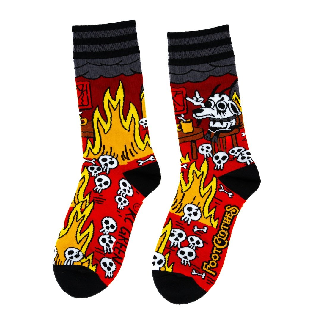 This is Brutal Crew Socks