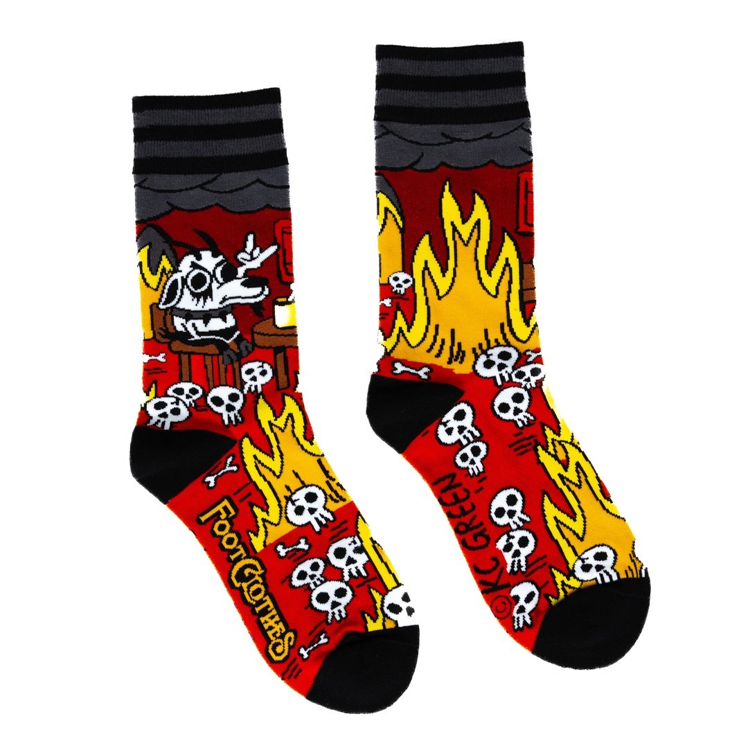 This is Brutal Crew Socks